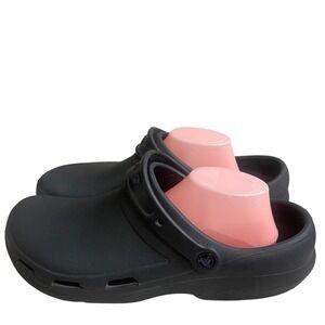 Crocs Mens Bistro Clogs Slip Resistant Work Shoes Size 13 Black Comfortable
